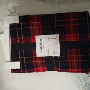 GOODFELLOW & CO Men's Plaid Flannel Pajama Lounge Pants xxl red-Black NWT